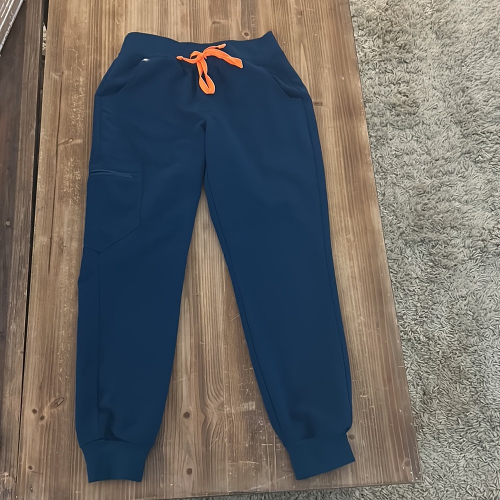 Figs Zamora Deep Reef XS Petite scrub pants
